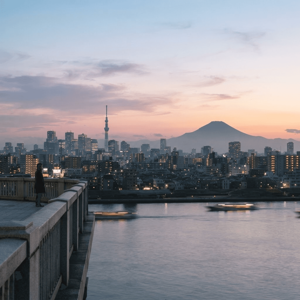 A sample Itinero trip to Japan